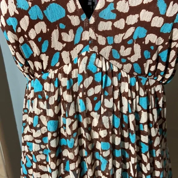 Like new DVF silk halter dress - Picture 5 of 9